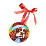 Cavalier King Charles Spaniel Ornament with Your Pet's Name!