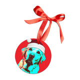 Golden Retriever Ornament with Your Pet's Name!