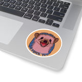 I Prick You Hedgehog Kiss-Cut Sticker