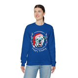 Happy Yuledog Personalized Crewneck Sweatshirt