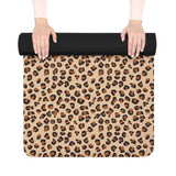 Leopard Print Rubber Yoga Mat