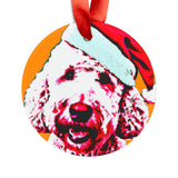 Golden Doodle Ornament with Your Pet's Name!