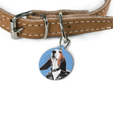 Ain't Ruffin' But a Hound Dog Vanity ID Tag