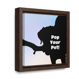 Pop Your Pet! Custom Framed Gallery Square