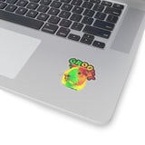 Groovy Guinea Piggy Kiss-Cut Sticker