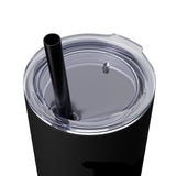 Pop Your Pet! Custom Skinny Tumbler with Straw