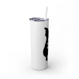 Pop Your Pet! Custom Skinny Tumbler with Straw