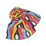 Wavy Pop Chic Chiffon Scarf