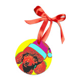 Poodle (Toy) Ornament with Your Pet's Name!