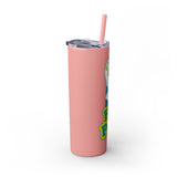 Hi Pal! Skinny Tumbler with Straw