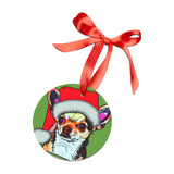 Chihuahua Ornament with Your Pet's Name!