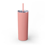 Bella Haddad Custom Skinny Tumbler with Straw