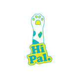 Hi Pal Cat Kiss-Cut Vinyl Sticker