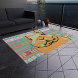 Hip Hip Hippity Hop Outdoor Rug