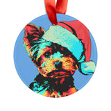 Yorkshire Terrier Ornament with Your Pet's Name!