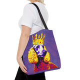 Long Live the Queen Tie Dye Tote Bag