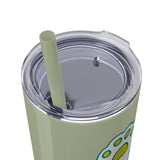 Hi Pal! Skinny Tumbler with Straw