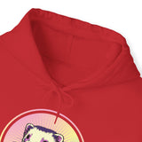 Far Out Ferret Hooded Sweatshirt