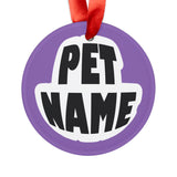 Havanese Ornament with Your Pet's Name!