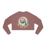 Far Out Ferret Women's Cropped Sweatshirt