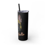 Bella Haddad Custom Skinny Tumbler with Straw