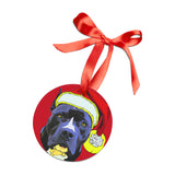 Staffordshire Terrier Ornament with Your Pet's Name!