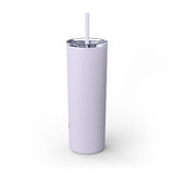 Bella Haddad Custom Skinny Tumbler with Straw