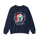 Happy Yuledog Personalized Crewneck Sweatshirt