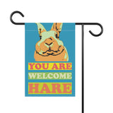 You are Welcome Hare Garden & House Banner