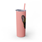 Bella Haddad Custom Skinny Tumbler with Straw