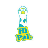 Hi Pal Cat Kiss-Cut Vinyl Sticker