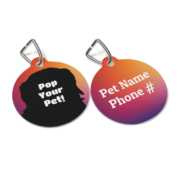 Pop Your Pet! Custom Vanity ID Tag