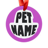 Cairn Terrier Ornament with Your Pet's Name!