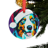 Australian Shepherd Ornament with Your Pet's Name!