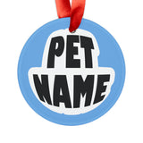 Pomeranian Ornament with Your Pet's Name!