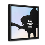 Pop Your Pet! Custom Framed Gallery Square