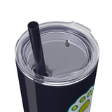 Hi Pal! Skinny Tumbler with Straw