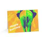 Elephant Butt Funny Birthday Card