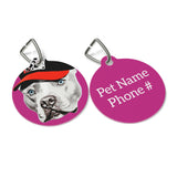 Hipster Pitty Vanity ID Tag