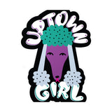 Uptown Girl Kiss-Cut Vinyl Sticker