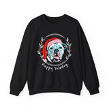 Happy Yuledog Personalized Crewneck Sweatshirt