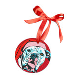 American Bulldog Ornament with Your Pet's Name!