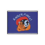 Knock Knock Groundhog Welcome Mat Heavy Duty