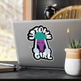 Uptown Girl Kiss-Cut Vinyl Sticker