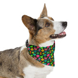 Rainbow Rover Dog Collar Bandana