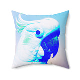 Kookie Cockatoo Accent Square Pillow