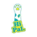 Hi Pal Cat Kiss-Cut Vinyl Sticker