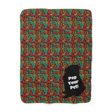 Pop Your Pet! Sherpa Fleece Blanket