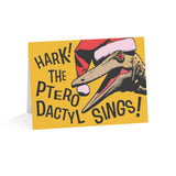 Hark the Pterodactyl Sings Christmas Card