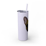 Bella Haddad Custom Skinny Tumbler with Straw